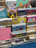 SOFS儿童书架可移动宝宝绘本架婴幼儿图书本玩具收纳架简易铁艺小书柜 【推荐】XL码(5+1层) 3盒 无轮子 实拍图