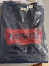 Levi's【全新升级】李维斯2024春夏新版情侣同款短袖T恤logo印花简约 藏蓝色0002 L 实拍图