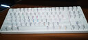 GANSS 3104TPro/3087TPro/3108TPro客制化机械键盘104键高斯三模RGB无线键盘蓝牙有线插拔办公游戏键盘 3087TPro白色【侧刻下灯位三模RGB】 KTT晶粉轴（轻Hi 实拍图