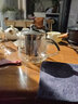 金灶（KAMJOVE）耐热玻璃泡茶壶花茶壶飘逸杯304不锈钢内胆泡茶器办公室茶具茶壶 A-05【450ml】 实拍图