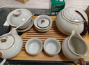 祥业汝窑功夫茶具整套装家用高档陶瓷泡茶壶盖碗茶杯茶盘会客商务礼品 西施壶六杯+茶盘 10头 实拍图
