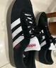 adidas T头鞋 VL COURT复古板鞋德训鞋男女阿迪达斯轻运动   黑色/白色JS3004   40 实拍图