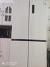 美菱无忧嵌450十字四门双开门59.9超薄平嵌双系统大冷冻力变频节能一级能效风冷无霜冰箱BCD-450WP9CZX 实拍图