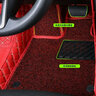 端目威朗脚垫 专用于23 24款 别克威朗PRO双层丝圈汽车脚垫子大全包围 红色米线+红色丝圈 15-21款三厢威朗脚垫 实拍图