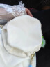袋鼠（KANGAROO）可爱女生褶皱小圆包感小包包女2023夏季新款单肩斜挎包 米白色 晒单实拍图