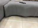 钟爱一生刺绣雪尼尔沙发垫套装四季通用沙发罩套巾防滑盖布定制沙发坐垫子 雪尼尔 闪电熊-深灰色 110cm*180cm 实拍图