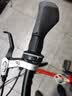 大行（DAHON）自行车把套P8K3橡胶掌托把手山地车单车公路车通用骑行配件d5改装 浅灰色 旋转变速长短款 实拍图