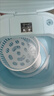 扬子迷你洗衣机小型半全自动内衣内裤洗衣机洗脱一体家用母婴洗袜子神器儿童单身学生宿舍出租房 【6.5KG白色顶配】铜线电机+蓝光抑菌+仿生手洗 实拍图