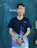 李宁T恤短裤套装男女同款速干凉爽比赛服AATT021 深航舰蓝-1 XS 实拍图