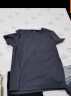 京东京造【3件89.9元】T恤男短袖男男士T恤夏季白小T男女同款 深灰色 L 实拍图