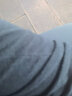 拇指白小T24年春季可机洗圆领短袖羊毛衫男士纯色打底衫上衣百搭 墨黑 4XL 晒单实拍图