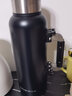 恩尔美（nRMEi） 保温壶杯316不锈钢男车载户外出便携大容量家用72小时暖热水壶瓶 黑色【316L抗菌内胆+壶套】2.5L 实拍图