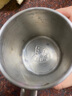 煜飞扬304不锈钢水杯儿童防摔口杯家用随手杯牛奶杯茶杯幼儿园学生杯 304钢 7cm水杯无盖 实拍图
