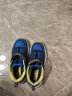 Skechers斯凯奇儿童绒绒靴男女童冬季防滑儿童加绒运动鞋中帮棉靴302527L 男童-不加绒/蓝色/多彩色/BLMT 35 实拍图