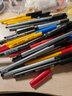 施德楼（STAEDTLER）油性记号笔 黑色0.6mm防水速干勾线马克笔儿童美术光盘刻字办公用品单支装F318-9 实拍图