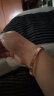 N2it镶嵌0.5分真钻搭配钻石手镯女网红简约罗马数字时尚手镯XP 罗马数字钻石手镯 实拍图
