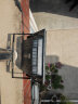 烁室（SUOSHI）太阳能灯路灯户外照明灯LED家用防水一拖一、一拖二太阳能庭院灯 聚光款1400W-照400平-光控+遥控 实拍图