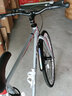 ICOLOUR死飞自行车男实心胎活飞双碟刹轻便公路赛网红成年学生成人女单车 40刀碟刹钛银色 24寸【适合155-170cm】 实拍图