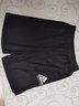 阿迪达斯（adidas）Adidas阿迪达斯短裤男运动轻便舒适休闲五分裤 黑白小logo M  实拍图