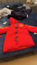 丹鸟王儿童棉衣男童冬季加厚中国风唐装喜庆中长款外套红棉服新年拜年服 舞狮棉衣（男女童均可） 130 码 实拍图