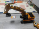 4DRC遥控挖掘机儿童玩具遥控车合金挖土机工程车遥控汽车男孩新年礼物 实拍图