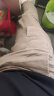 鸿星尔克伍岳独尊丨男裤休闲运动裤春季卫裤男针织工装长裤子 奶咖棕 L 实拍图