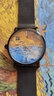 梵高/梵高 父亲节礼物手表小众轻奢高级时尚防水腕表简约艺术学生情侣 麦田群鸦钢带 实拍图