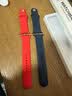 BHO【运动硅胶】适用苹果手表表带apple iwatch s12/s11表带s10/9/8/7运动硅胶SE3/2/Ultra3/4男女款 运动硅胶【红色】 【44/45/46/49mm表盘通用】加长 实拍图