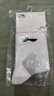 李宁（LI-NING）袜子男跑步运动袜女中筒短棉袜加厚吸汗透气抗菌四季篮球羽毛球袜 白色 抗菌透气【三双装】 L码 实拍图