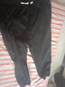 头号青年休闲裤男士秋冬季加绒卫长裤宽松大码束脚运动裤子男装 黑 8XL 实拍图