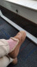 珂卡芙（KEKAFU）加绒保暖棉鞋女款冬季2024新款一脚蹬毛毛鞋复古勃肯鞋 焦糖色2.5cm 37 晒单实拍图