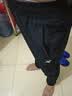 特步（XTEP）裤子男夏季运动裤男新款冰丝裤速干梭织休闲裤束脚男士九分跑步裤 黑色(升级冰感)/小脚/拉链口袋 XL /180 实拍图