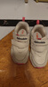 基诺浦 冬季男女儿童软底舒适学步鞋 1-5岁潮流百搭宝宝机能鞋GY1662 象牙白/黑色/天宇粉 27 170mm 适合脚长166-175mm 实拍图