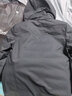 金利来羽绒服男装【白鹅绒】官方直发中长款加厚保暖可拆卸连帽外套 黑色-99 L 实拍图
