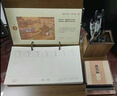 木雷 台历2026周历日历木质台座定制商务高端国学办公室多功能笔筒桌面摆件记事礼盒套装马年企业广告 500-04-经典国学（棕木周历款)）精美礼盒装 实拍图