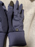 迪卡侬手套冬季加绒保暖骑行运动跑步防风可触屏全指套蓝色M-4564023 实拍图
