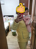 巴拉巴拉童装宝宝套装秋冬婴儿两件套儿童加绒加厚运动装男童女童 粉红60055 80cm 实拍图