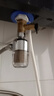 九牧王世家前置过滤器热水器家用洗衣机花洒阻水垢不锈钢滤网净水热水器除垢 [墙裂 精铜加厚款]前置过 实拍图