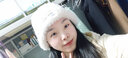 帝行（DIXING）毛绒帽子女秋冬季可爱百搭渔夫帽保暖毛毛茸茸针织纽扣帽 纽扣帽白色 实拍图
