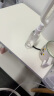 逸朗德（YILANGDE）简易床头柜小型卧室现代简约迷你床边柜收纳架储物柜子置物床头桌  象牙白色双层60*40*53CM 实拍图