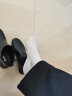 Bata时装靴女秋季商场新款羊皮软底通勤百搭短筒靴AWM32CD3 黑色 36 晒单实拍图