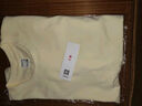凡客诚品300克重磅全棉圆领长袖T恤男士打底T恤衫 杏色 2XL 实拍图