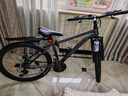 凤凰上海凤凰山地车自行车男士女式学生成人变速宽胎越野公路赛单车 【钢架/全套竞速轴承】条轮浅灰 26寸24速【建议身高158-188cm】 实拍图