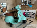 VESPA【官方】儿童电动摩托车宝宝迷你小电动小孩玩具维斯帕1-12岁礼物 Vespa mini  松绿【国内行货】 晒单实拍图