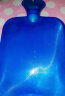 尚格兰 热水袋注水暖水袋2000ml 加厚防爆暖手宝暖宝宝充水暖手袋大号蓝 实拍图