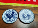 陶迷（TAOMI） 茶具配件 十二生肖茶杯垫青花瓷主人杯品茗杯茶托功夫茶道隔热垫 酉鸡（单杯垫） 无规格 实拍图