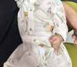 戴维贝拉（DAVE＆BELLA）春季家居服宝宝睡衣婴儿衣服新生儿连体衣和尚服春秋0-3-6-12个月 小兔子【DB3237932】 66cm cm（建议身高59-66cm） 实拍图