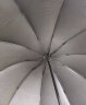 惠寻 京东自有品牌 10骨雨伞加大加固晴雨两用三折黑胶防晒遮阳 紫色 实拍图