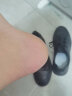 DIBOFEI男鞋夏季透气2024新款运动防滑板鞋休闲皮鞋纯黑色劳保工作鞋子男 黑色 42 晒单实拍图
