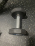 KYLINFIT 商用PU哑铃 圆头型环保十边手铃 男士2.5~25kg全规格 健身器材 7.5kg单只 实拍图